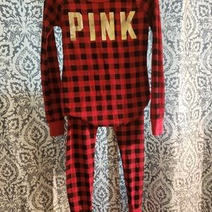 SOLD VS PINK Pajama Set Size M